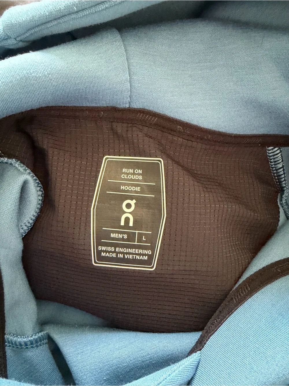 On Running Crewneck Hoodie with Black Pocket